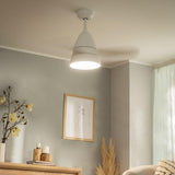 Ventilator wit modern met led lichtbron lamp lamp 910mm