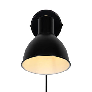 nordlux pop wandlamp met schakelaar en e27 fitting verstelbaar leeslamp ,