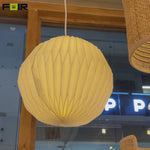 Hanglamp Papier wit E14 fitting Nordlux Belloy 30cm