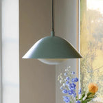 Hanglamp Groen met E27 fitting 'Freya' 35 cm