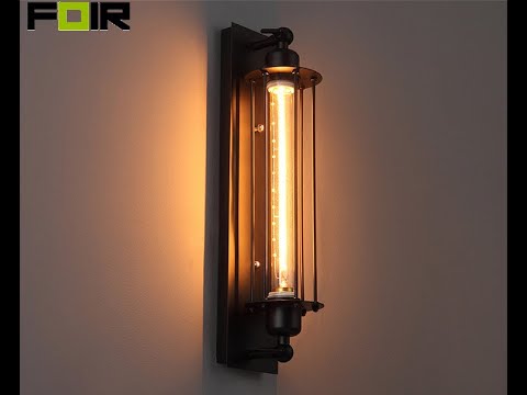 Wandlamp Industrieel zwart alex monteren van de lichtbron metaal zwart