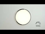 Plafondlamp 'Oja' Nordlux LED rond warm wit 22W dimbaar 2100Lm 2700K warm wit