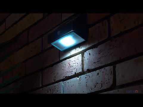 Lutec Arrow Solar wandlamp op zonne energie led