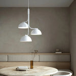 Witte Hanglamp losse kappen 'Tullio' E14 DFTP 60 cm