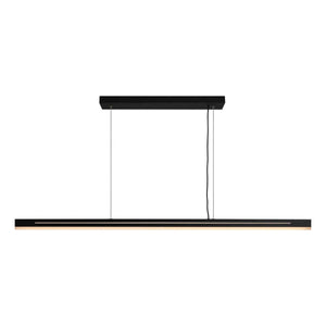 Nordlux brede hanglamp eettafel zwart led lamp