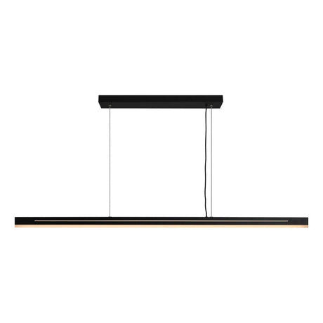 Nordlux brede hanglamp eettafel zwart led lamp