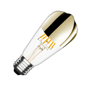 ST64 edison led lamp 7.5w vintage led lamp goud