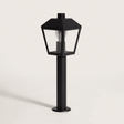 Staande lamp zwart e27 fitting led metaal 50cm