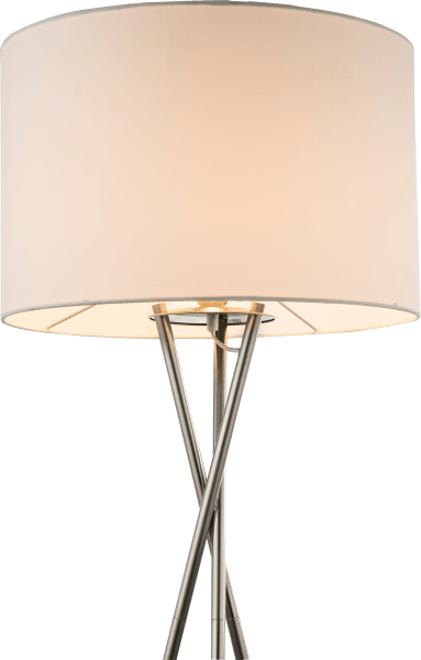 Driepoot staande lamp E27 fitting 