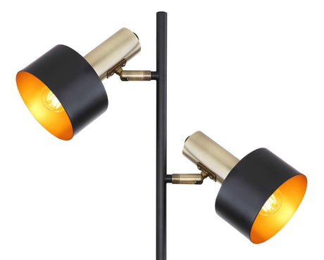 Staande lamp retro design modern led e27 fitting