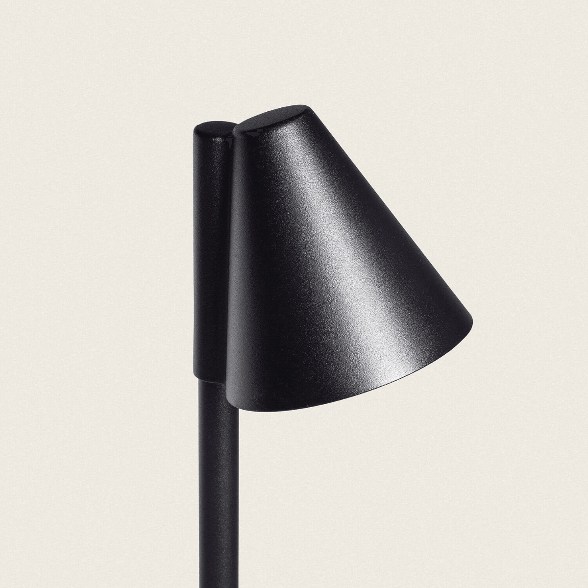 Staande buitenlamp 'Dram' gu10 metaal zwart 60cm