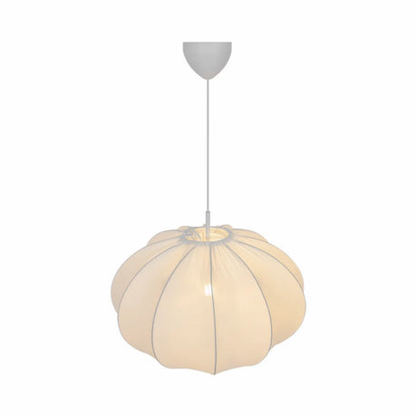 Hanglamp stof beige 'Aeron' e27 60 cm - FOIR