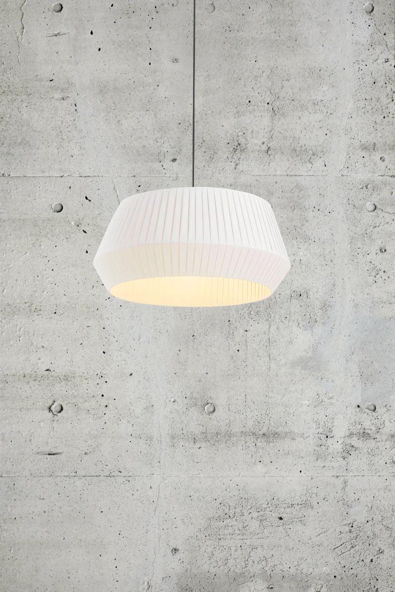 grote stoffen hanglamp wit nordlux designverlichting 