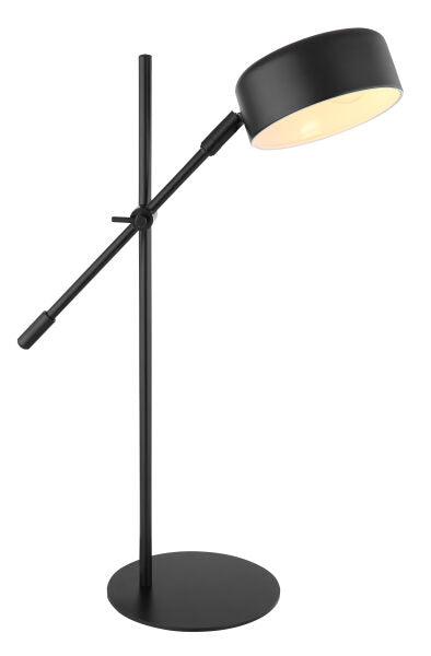 Gianna bureaulamp zwart modern e14 fitting 420mm