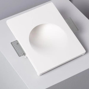 Inbouwspot gips 'Zoë' trapverlichting wandlamp wit gu10 fitting - FOIR