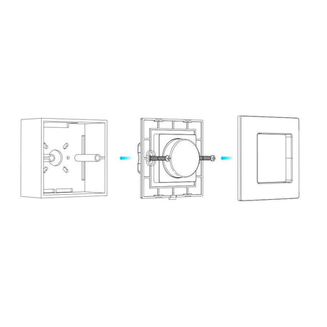 triac dimmer met schakelaar modern 