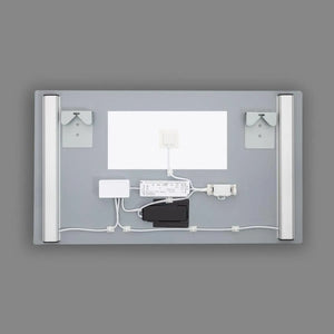 Badkamerspiegel led 'Mimisan' Anti-condens LED Decoratieve CCT Spiegel met Touch Switch 700mm - FOIR