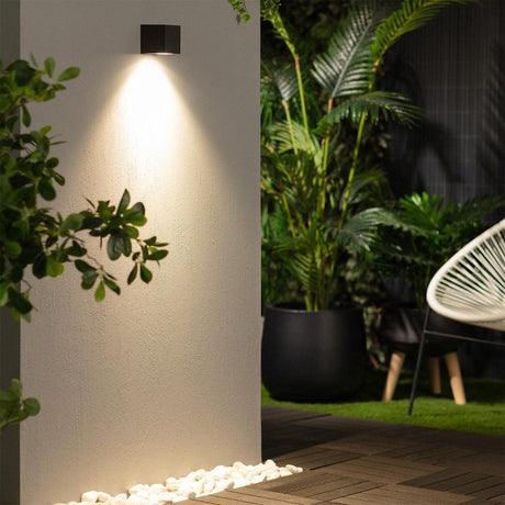 Kubus buitenlamp gu10 kubus modern vierkant led