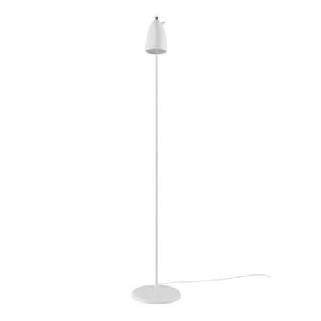 vloerlamp wit en messing schakelaar gu10 fitting