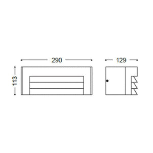 Buitenlamp e27 fitting voordeur led lamp