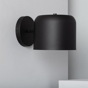 Leeslamp bed zwart modern e27 fitting down