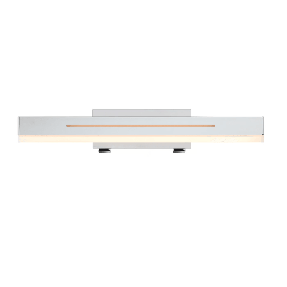 Badlamerlamp 2 standen boven spiegel badkamer chrome met LED & Moodmaker 'Otis 40' - FOIR