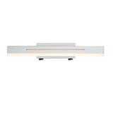 Badlamerlamp 2 standen boven spiegel badkamer chrome met LED & Moodmaker 'Otis 40'