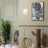 Led wandlamp 'Ayla' rond led modern 160mm wit