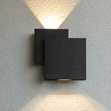 Buitenlamp Rialto gevelverlichting mat zwart met ingebouwde LED (3000K)