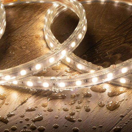 Led strip 2 meter warm wit ip65 water dicht