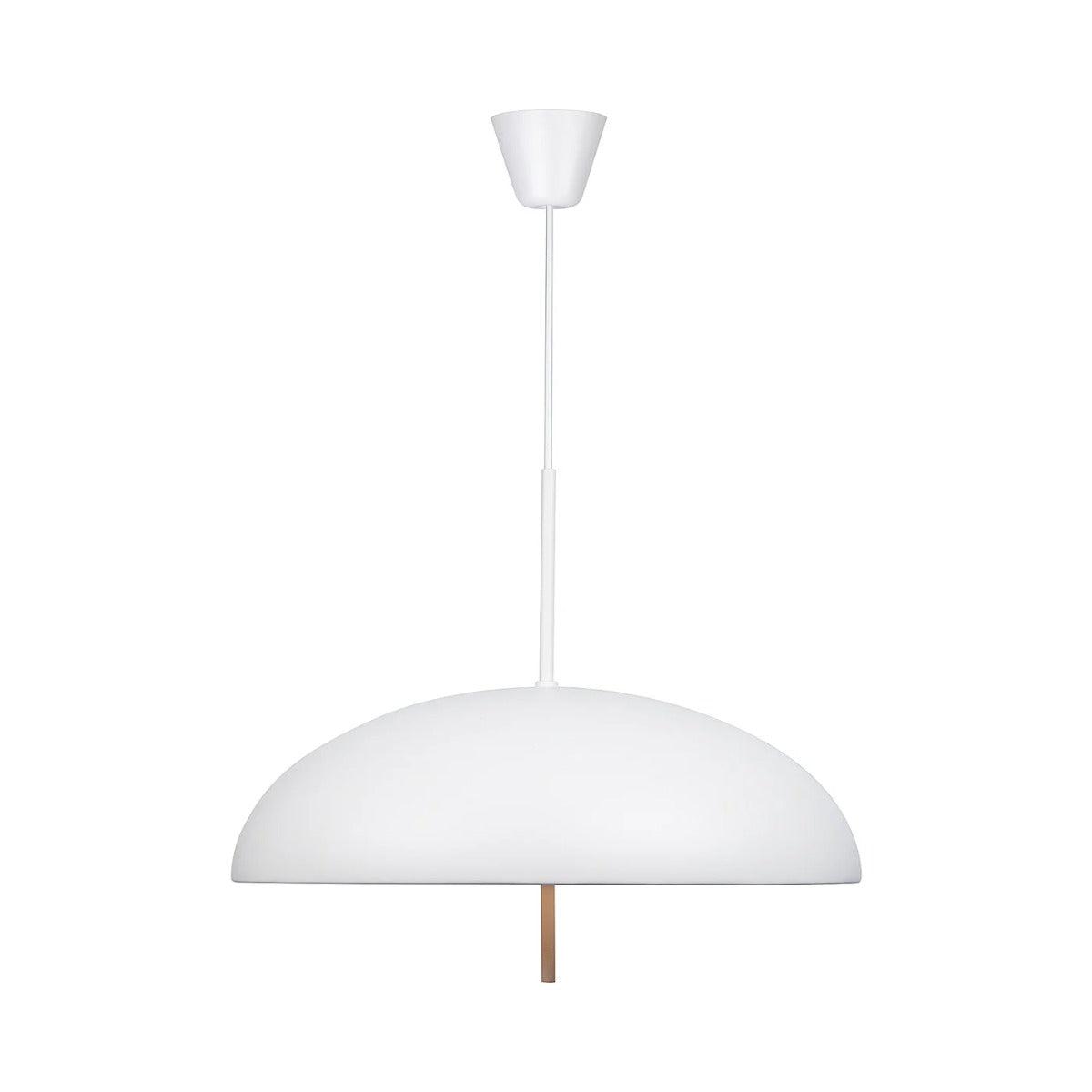 Witte hanglamp met E27 fitting 'Versale' 49 cm DFTP - FOIR