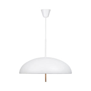 Witte hanglamp met E27 fitting 'Versale' 49 cm DFTP - FOIR