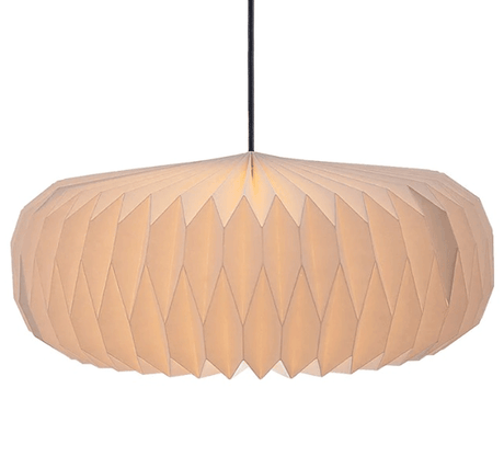 Witte hanglamp papier E27 fitting Nordlux Belloy 45`