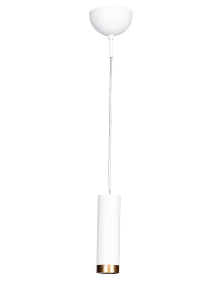 Kleine witte minimalistische hanglamp met GU10 fitting By Rydens Puls - FOIR