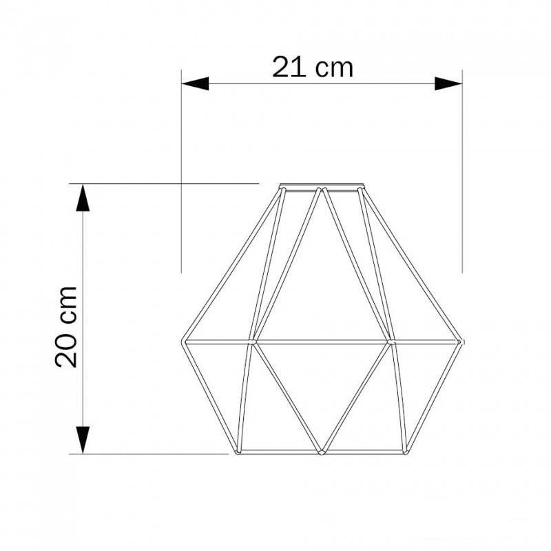 Hanglamp industrieel zwart kooi ' Nordlux Tees' E27 fitting - FOIR