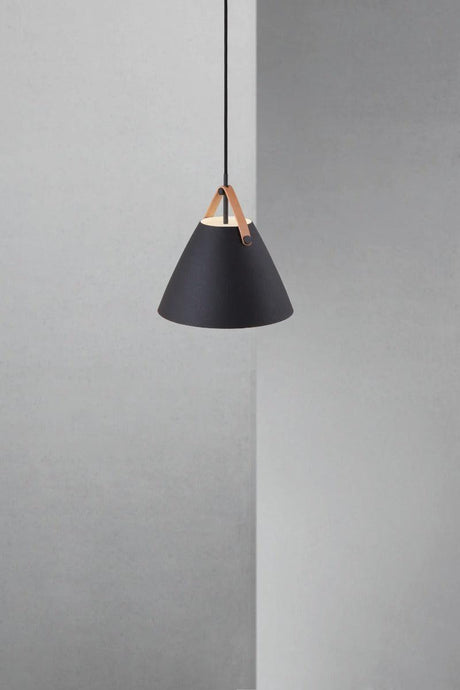 grote zwarte hanglamp e27 fitting design nordlux 