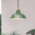 Hanglamp groen modern e27 fitting industrieel