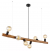 Kira hanglamp houten balk met e27 fittingen 15531-6H 9007371417636 globo lighting 