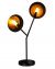 Tafellamp g9 fitting zwart goud modern schakelaar stekker 4002610-4002