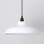 Grote Lampenkap wit industrieel E27 fitting rond led lamp 400mm