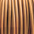 Oud goud gevlochten ronde strijkijzerkabel