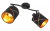 Bemmo plafondlamp met 2 zwart gouden kappen verstelbaar globo lighting 15431-2 9007371405800 