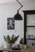 Plafondlamp zwart By Rydens 'Bazar 30' verstelbaar eettafellamp E27 fitting 300mm 