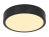 Ronde plafondlamp LED zwart  globo lighting 12368-15 9007371413140 