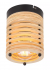 plafondspot hout en metaal e27 fitting globo lighting 15666D 9007371429370 