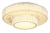 Plafondlamp mucky chrome led met afstandsbediening dimbaar cct globo lighting 67162-50D 
9007371457984