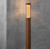 Buitenlamp staand Nordlux Helix roest Staande lamp cortenstaal gu10 led lamp 80cm rond