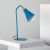 Blauwe tafellamp led e27 fitting modern verstelbar