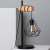 Tafellamp hout metaal 'Sardi' industrieel modern e27 fitting 435mm