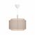 Grote hanglamp beige & donker messing E27 fitting Design For The People Takai